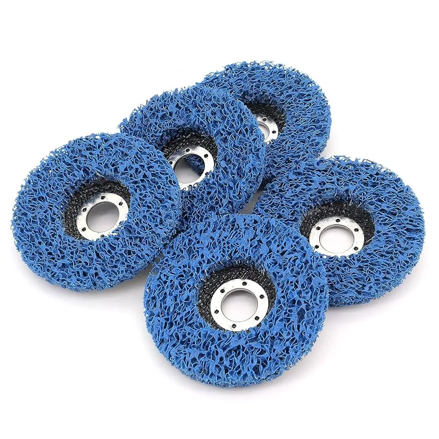 High-Quality 5 Inch Blue Clean&Strip Disc High-Hardness