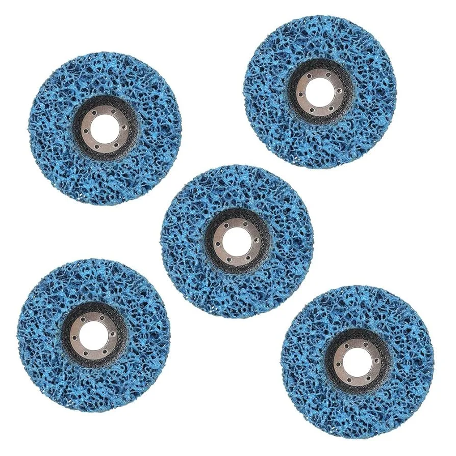 High-Quality 5 Inch Blue Clean&Strip Disc High-Hardness