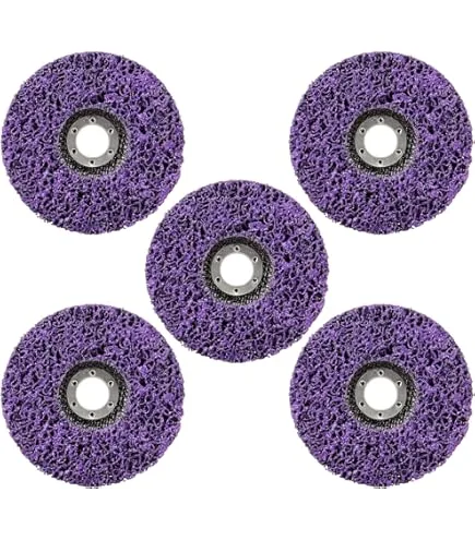 High Hardness 100mm Purple Silicon Carbide Strip Cleaning Disc