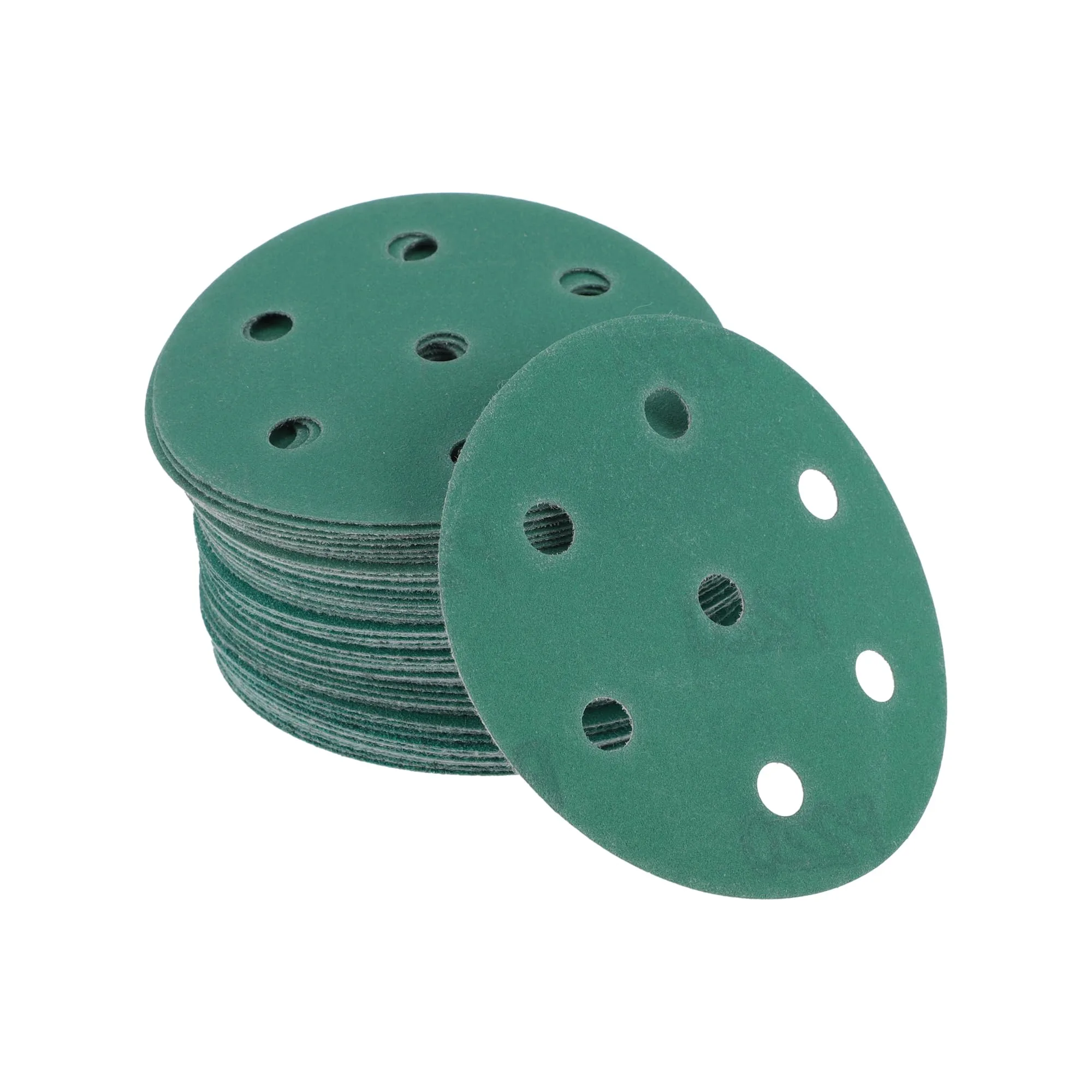 Green Color 4/5/6/7/9inch 60 Grit Abrasive Paper Aluminum Oxide
