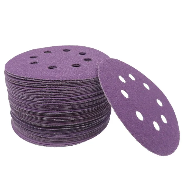 5Inch 125mm 60Grits Sand Paper Round Shape Abrasive Tools