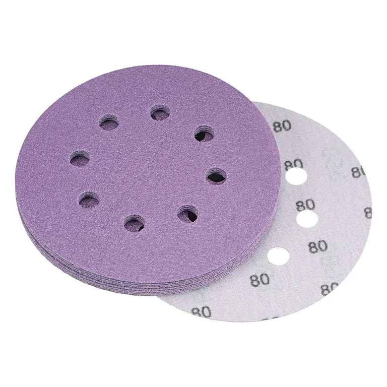 5Inch 125mm 60Grits Sand Paper Round Shape Abrasive Tools