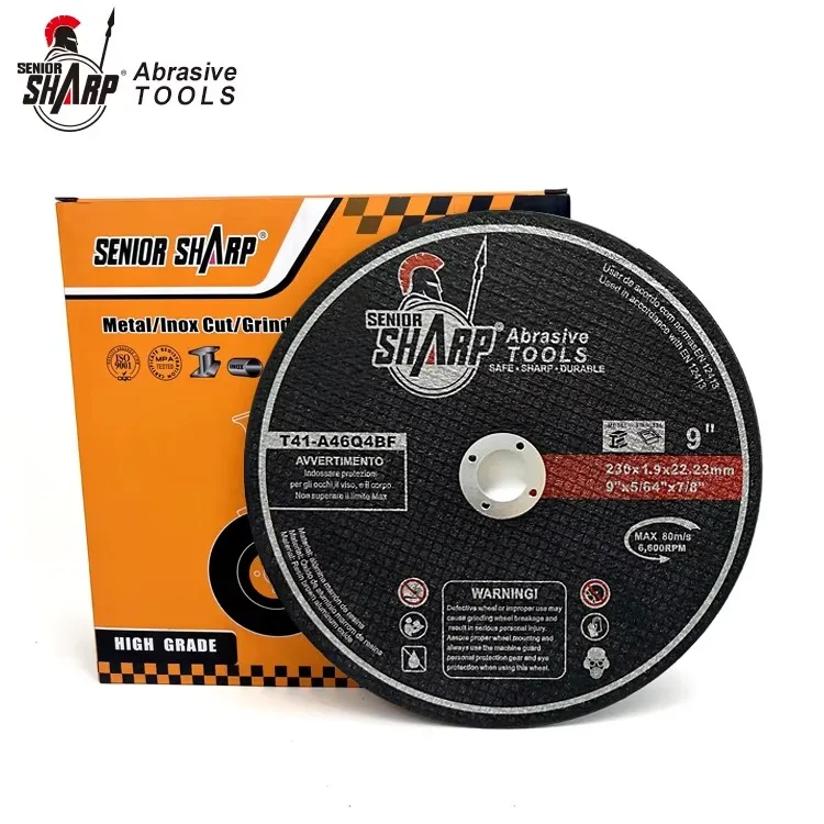 T41-230x1.9 Cutting Disc Grinding Wheel Factory