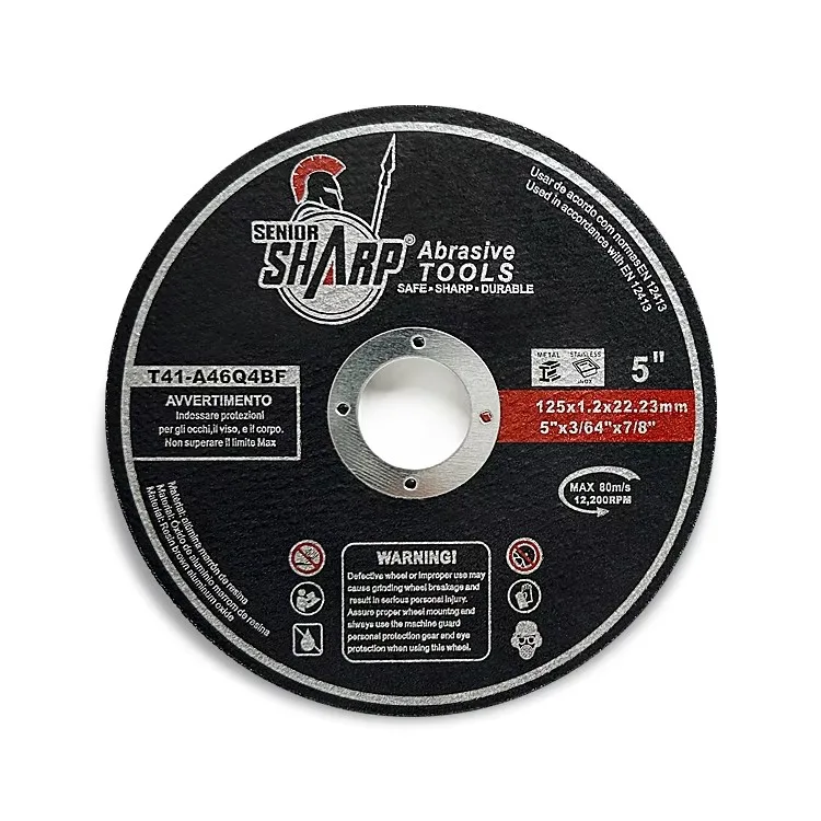 T41-125x1.2 Cutting Disc and Grinding Wheel