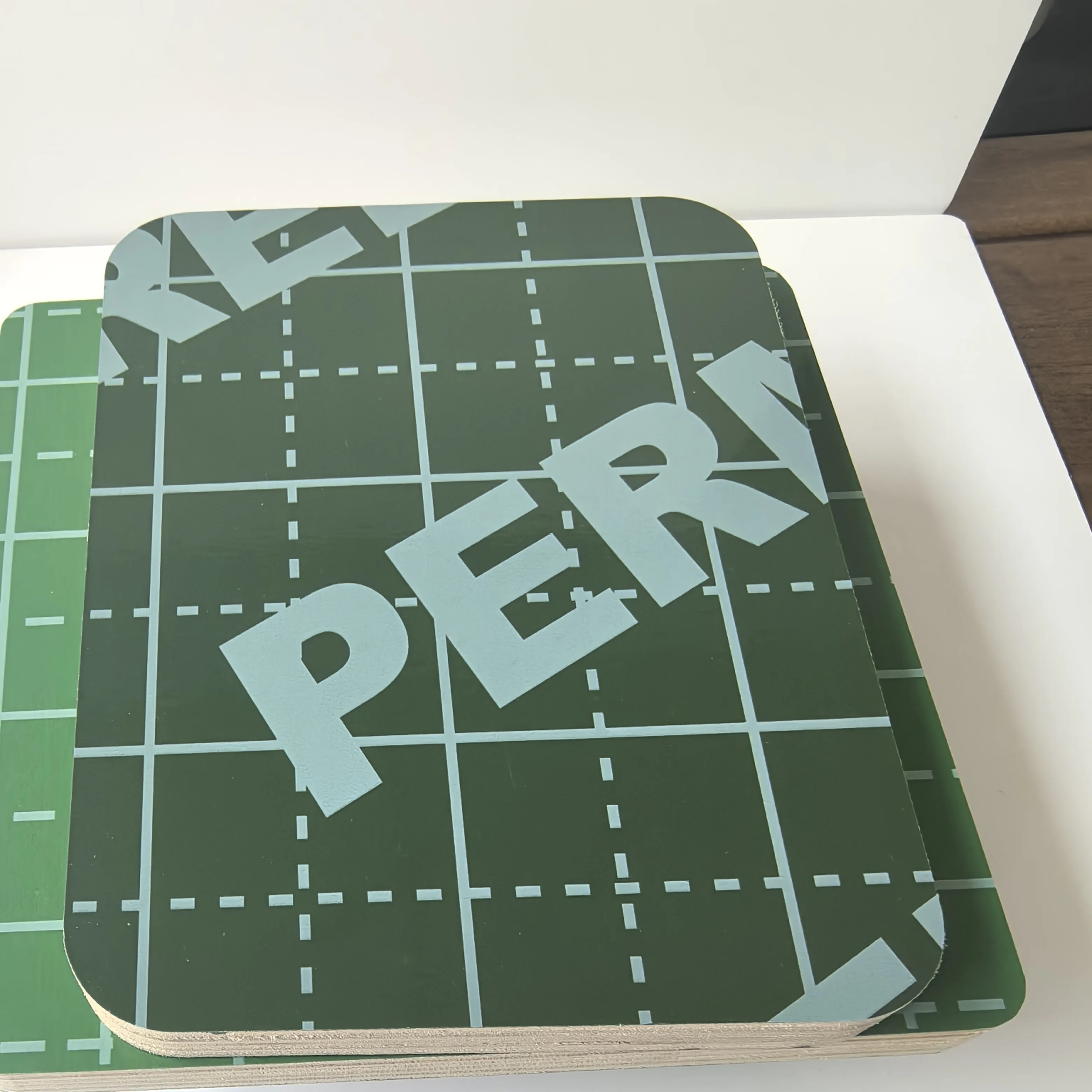 PP Green Plastic Plywood Sheet for Concrete Formwork Plastic Film Plywood