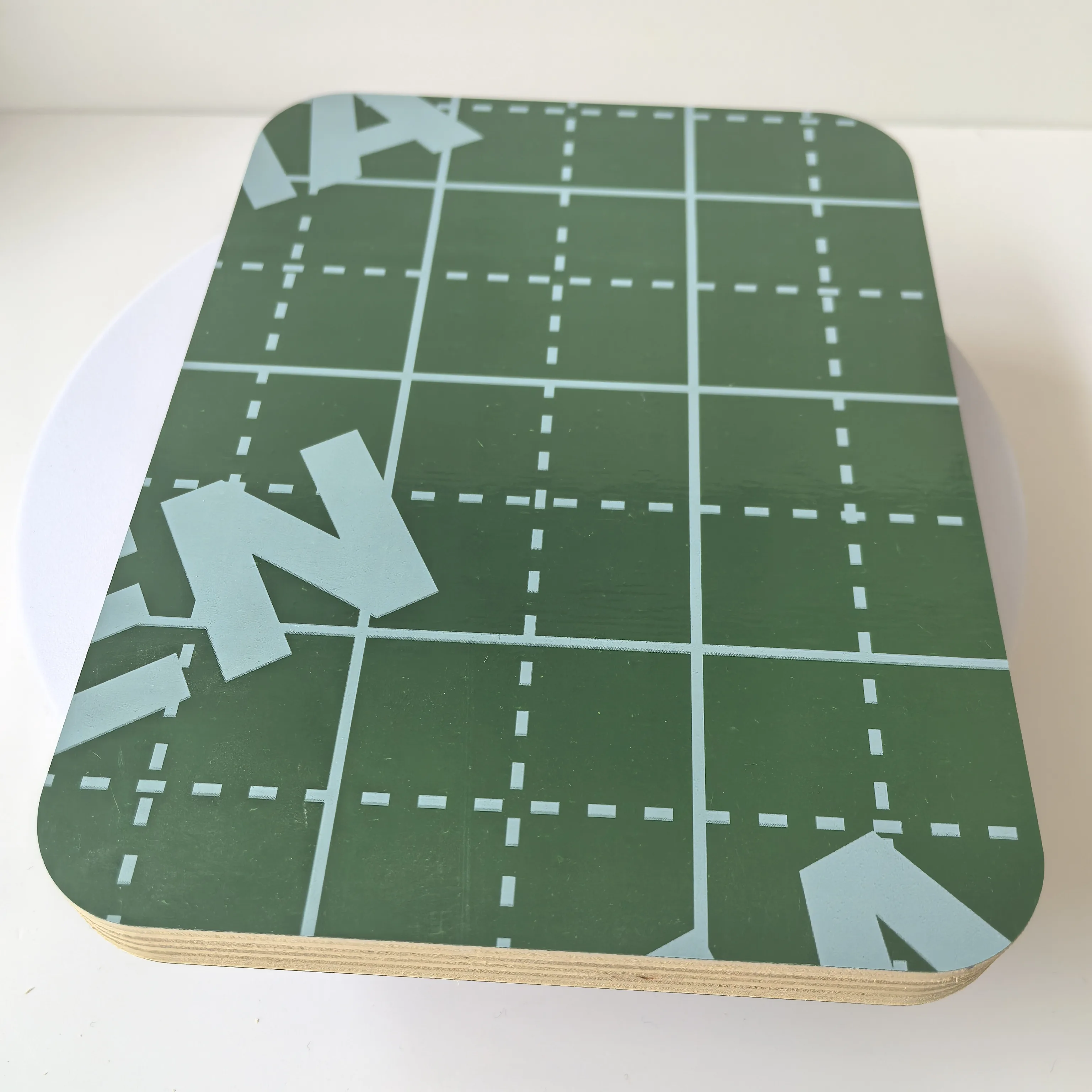 PP Green Plastic Plywood Sheet for Concrete Formwork Plastic Film Plywood