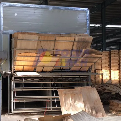 Veneer drying machine