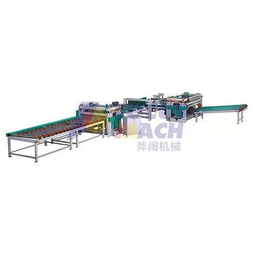Fully automatic roller-feed saws for plywood