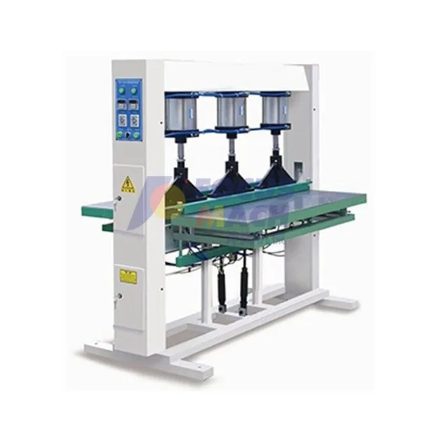Veneer jointing machine for hot-pressing