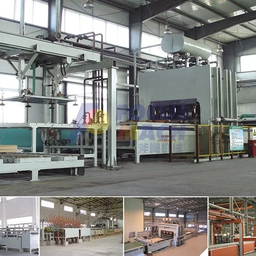 SHORT-CYCLE LAMINATION HOT PRESS MACHINE