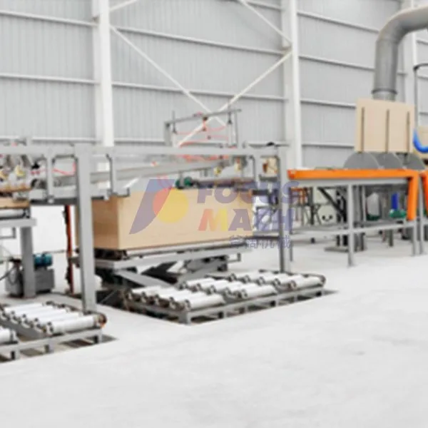 Automatic grinding section