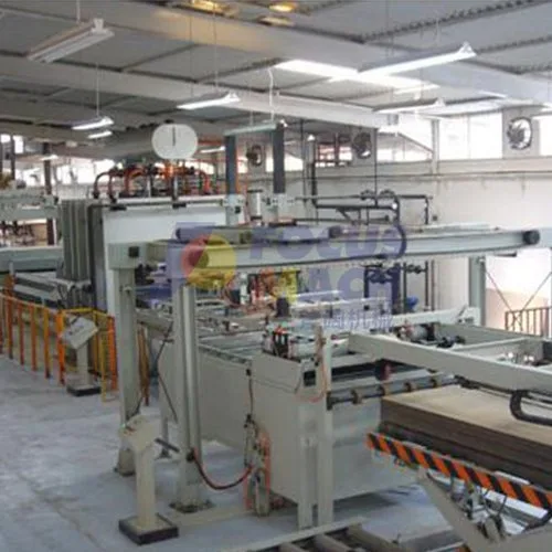 HOT PRESS MACHINE FOR SHORT LAMINATION CYCLE
