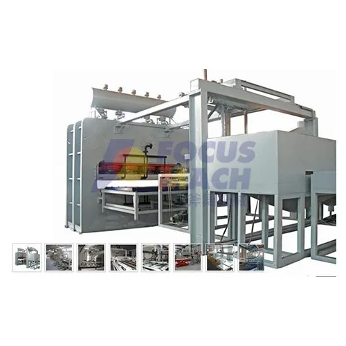 HOT PRESS MACHINE FOR SHORT LAMINATION CYCLE