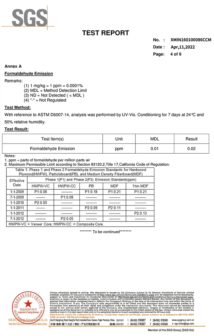 TEST REPORT4