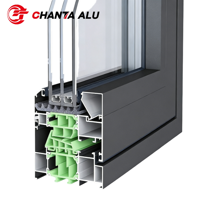 Thermal Break Aluminum Profiles for Energy-Efficient Windows and Doors thumbnail