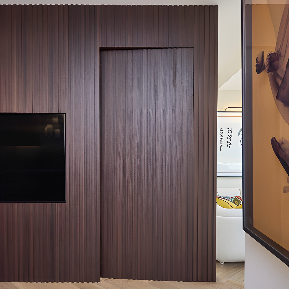  Chantadoor Luxury Frameless Invisible Door with Acoustic Insulation for Quiet Living Environments