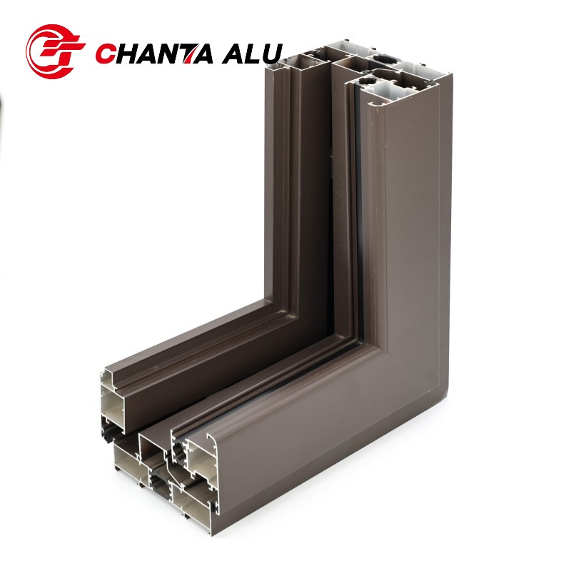 Custom Aluminum Profiles for Windows and Doors with Powder Coated and Anodized Finishes thumbnail