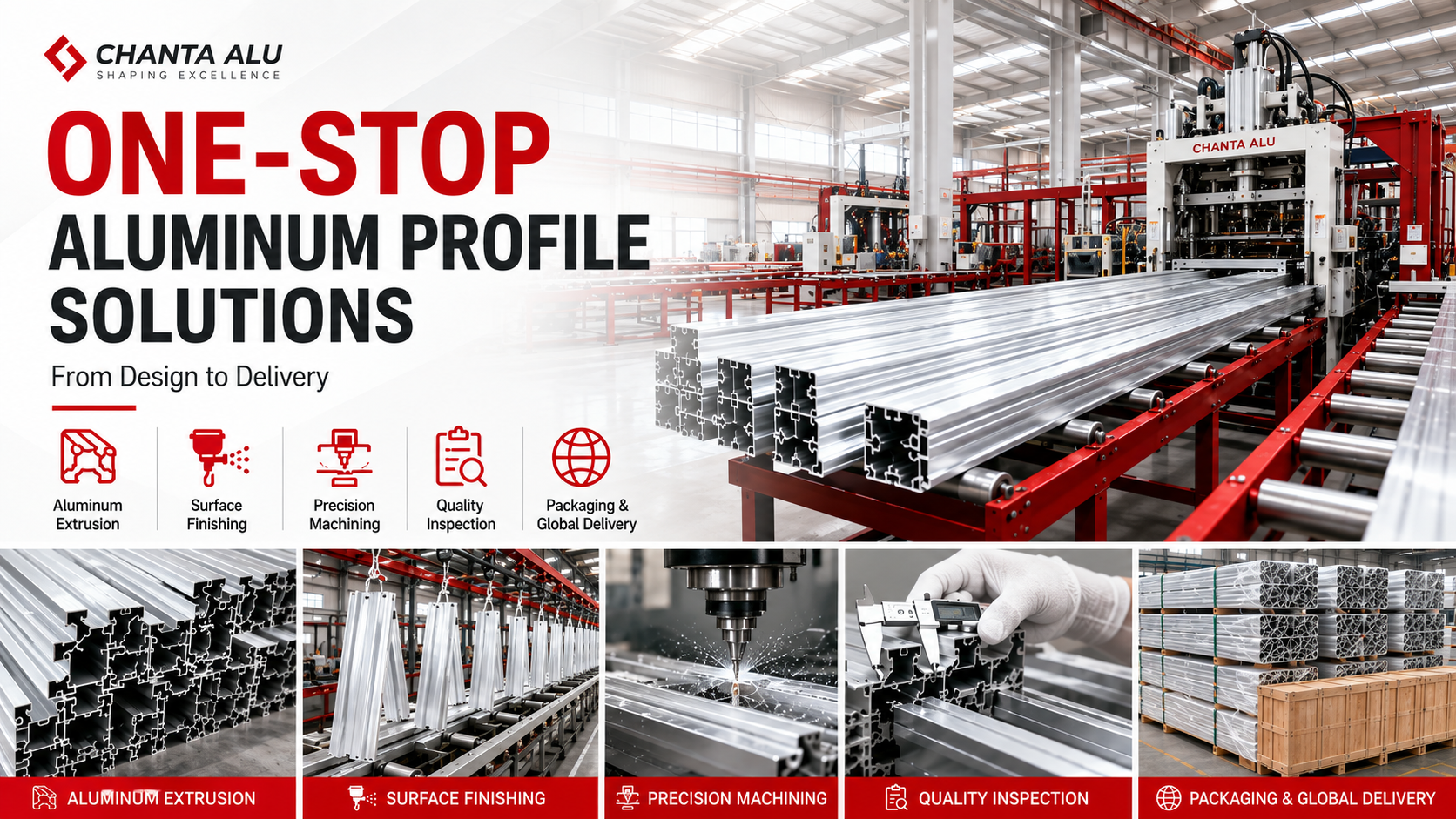 From Aluminum Extrusion to Finished Components: The Value of One-Stop Manufacturing