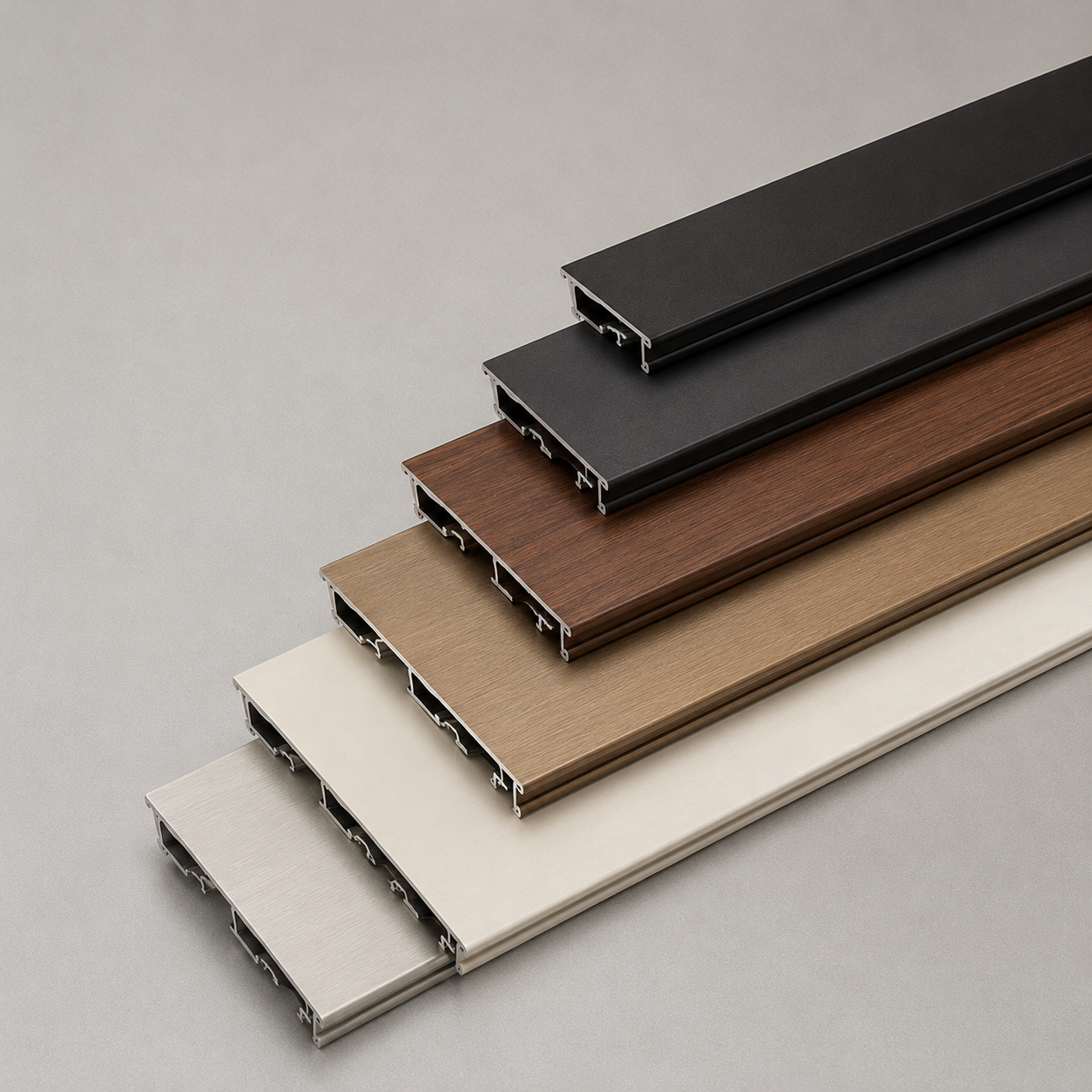 Decorative Aluminum Profiles for Interior Wall, Ceiling and Architectural Trim Applications thumbnail