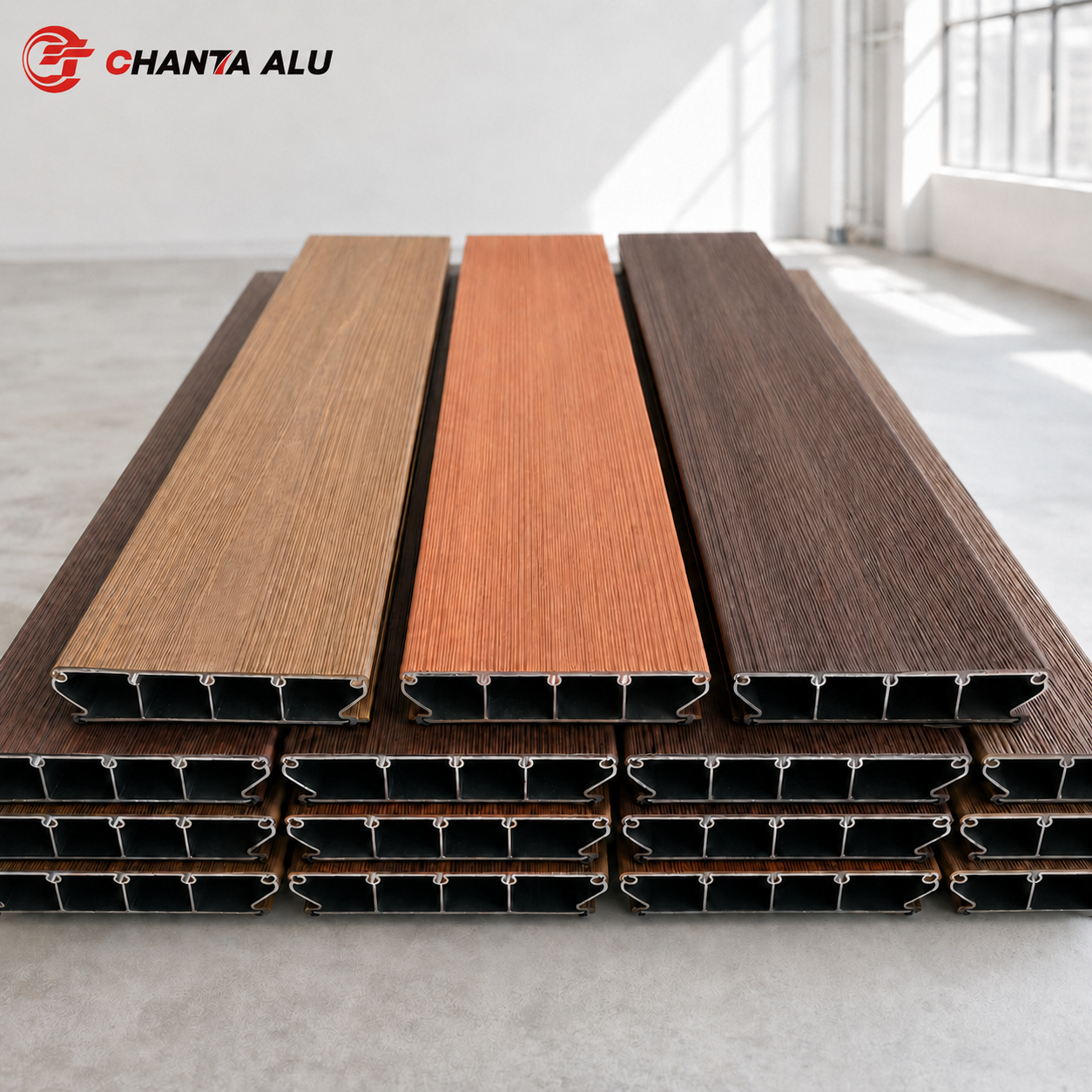 TPE Co-Extruded Aluminum Decking for Outdoor Terrace and Poolside Projects thumbnail