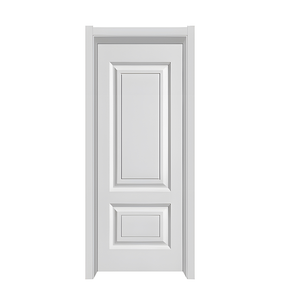 Chantadoor Luxury Interior WPC Door Waterproof Termite Proof Sound Insulated Wood Plastic Composite Door for Bedroom Bathroom Hotel Apartment Residential Projects