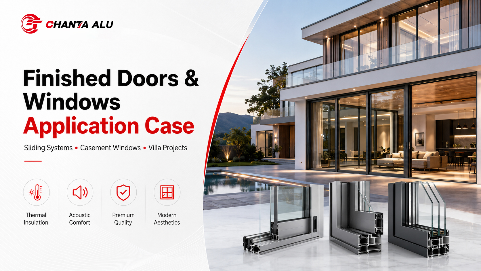 Finished Doors & Windows Application Case