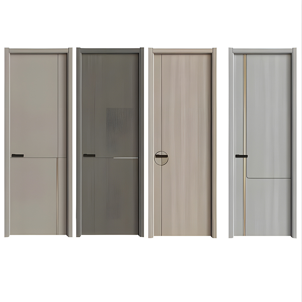 Customizable WPC Interior Door with Anti-Termite Features for Apartment and Commercial Projects