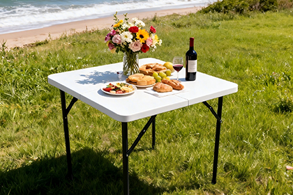 square folding table