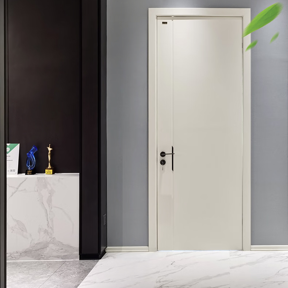 Chantadoor Lacquered Painted Wooden Door Supplier for Hotel Apartment Projects
