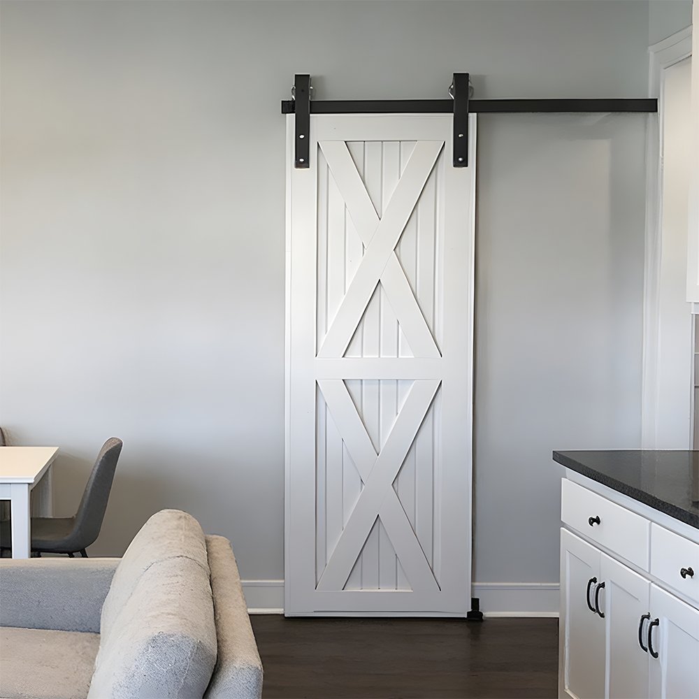 Chantadoor wood barn doors closet 1