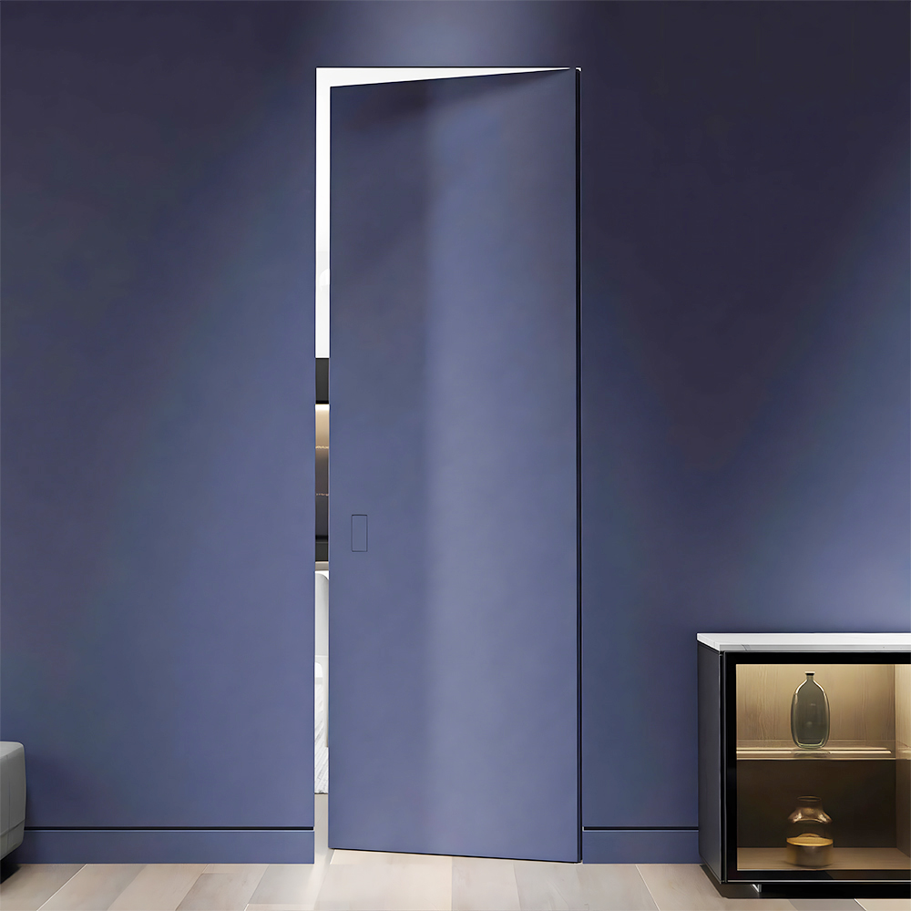 Chantadoor Frameless Hidden Interior Door with Magnetic Lock for Luxury Residential Wall Integration Project Solution