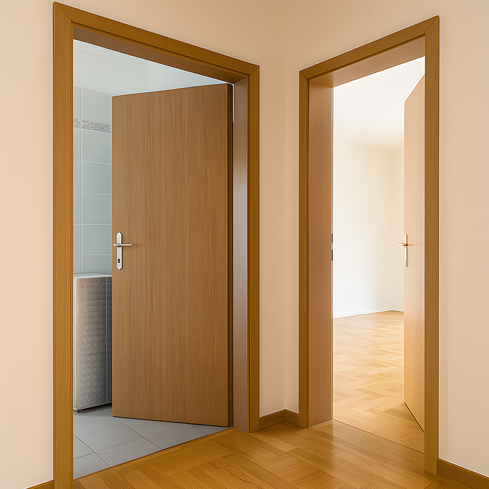 Modern Waterproof WPC Interior Door for Apartment & Hotel Projects