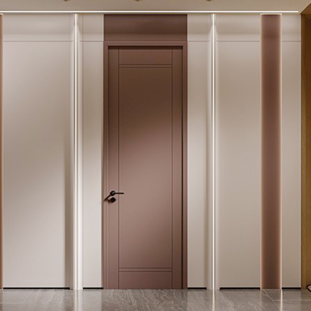 Chantadoor Modern Painted Door Manufacturer Scratch Resistant Waterproof Interior Wood Doors