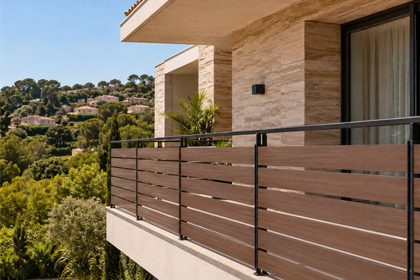 Aluminum railings