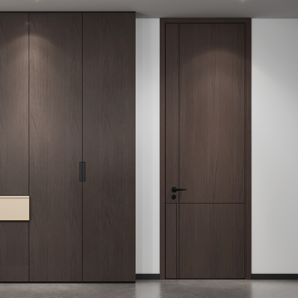 Chantadoor Modern Lacquer Composite Solid Wood Interior Doors For House