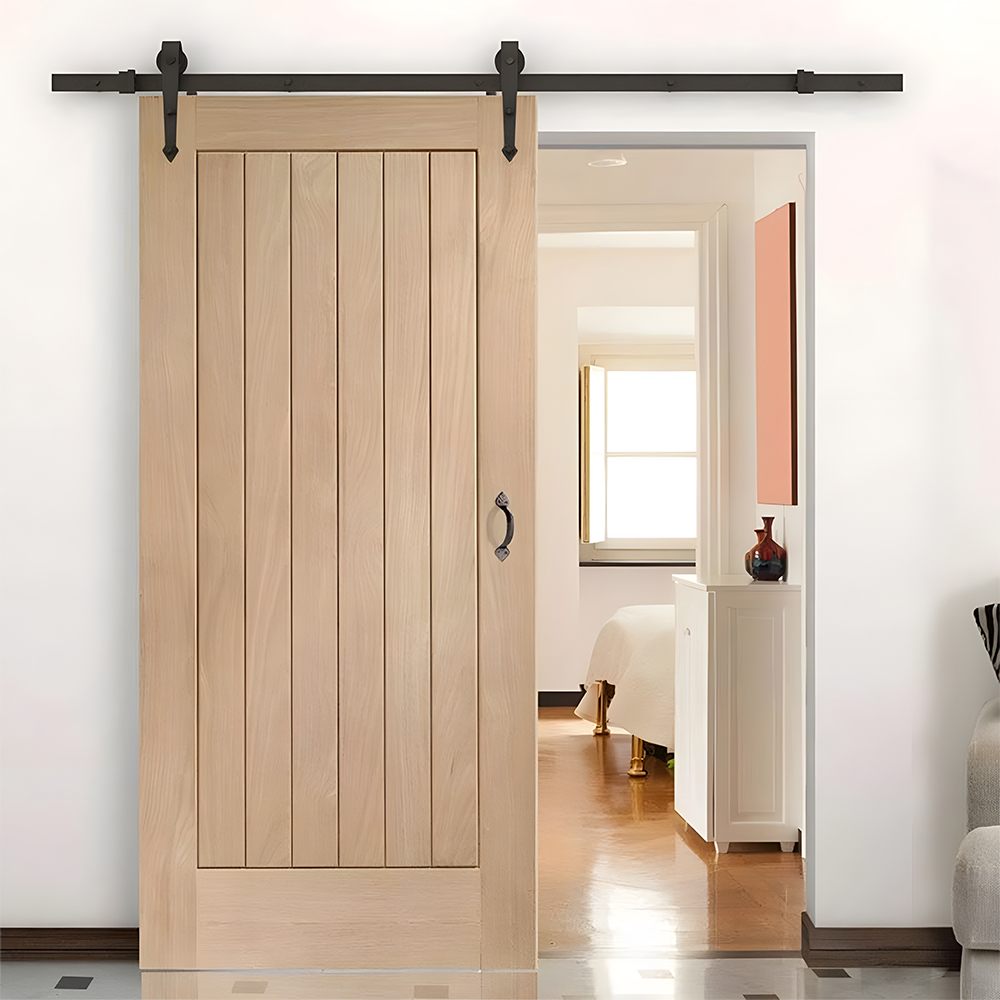 Chantadoor modern sliding barn door wood 3
