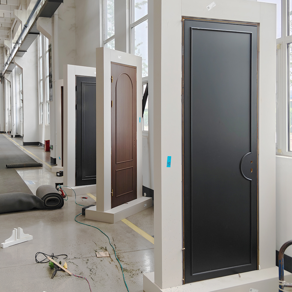 What is the minimum order quantity for paint-free doors?