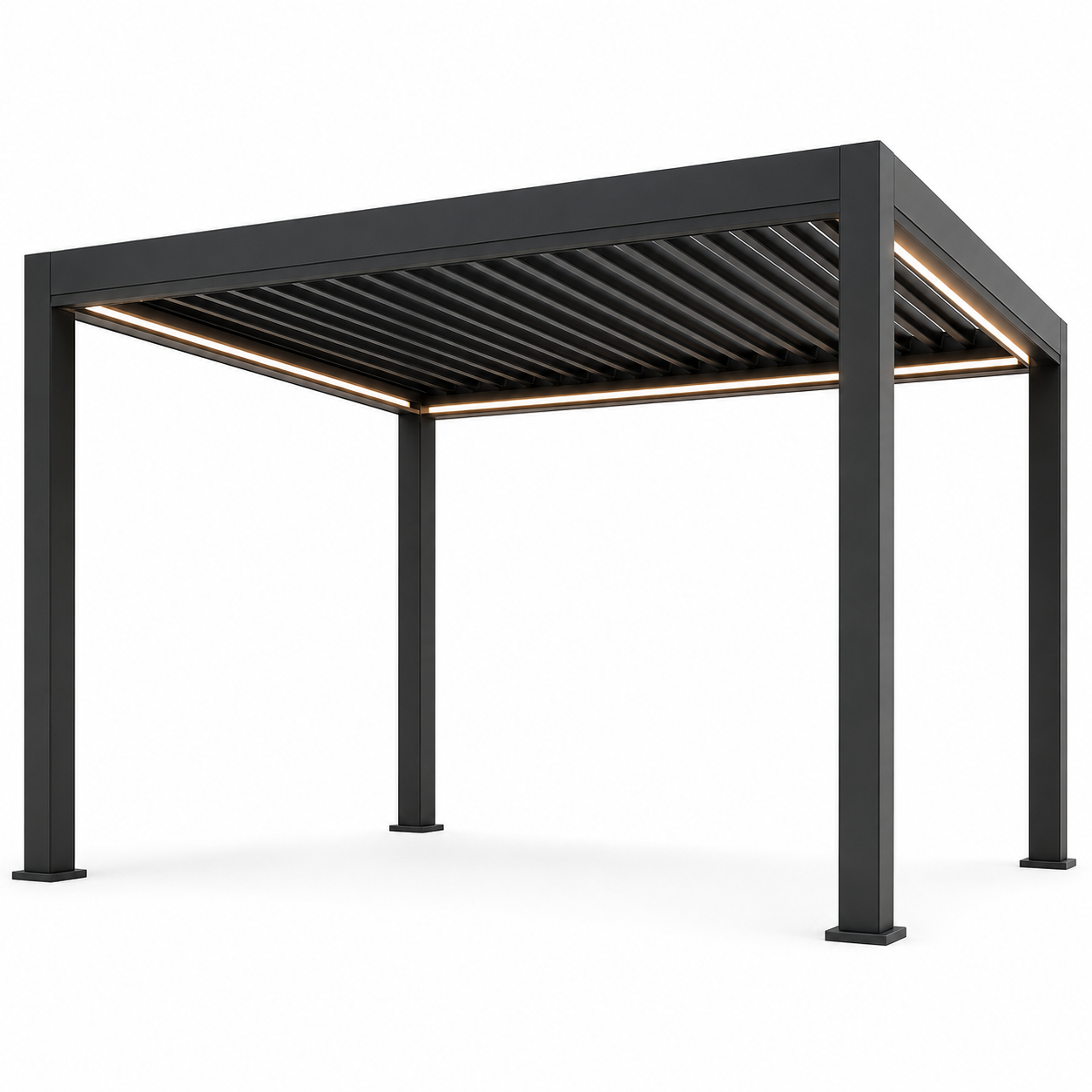 LED Integrated Aluminum Pergola thumbnail