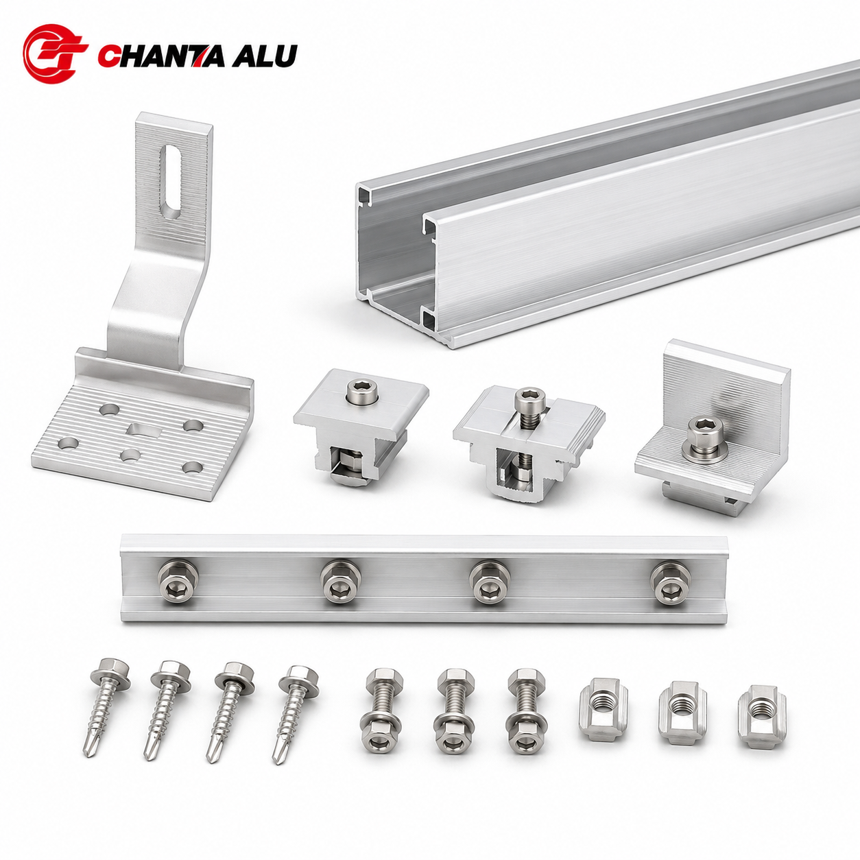 Solar Panel Aluminum Frame and Mounting Profiles thumbnail