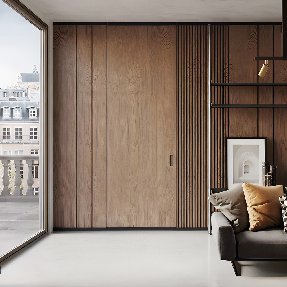 Chantadoor Frameless Hidden Door Panel with Soundproof Function for Quiet Interior Environments